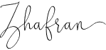 preview image of the Zhafran font
