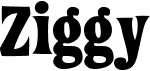 preview image of the Ziggy font