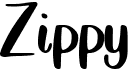 preview image of the Zippy font