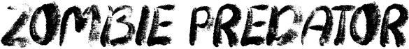 preview image of the Zombie Predator font