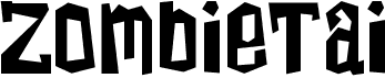 preview image of the ZombieTai font