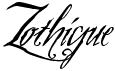 preview image of the Zothique font