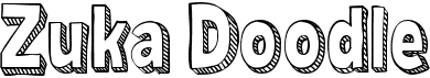 preview image of the Zuka Doodle font
