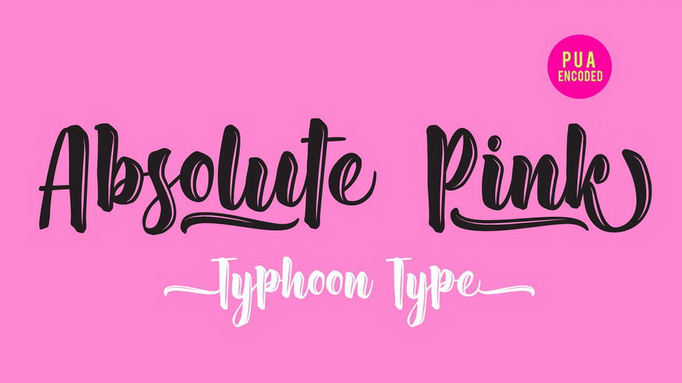 Absolute Pink Script