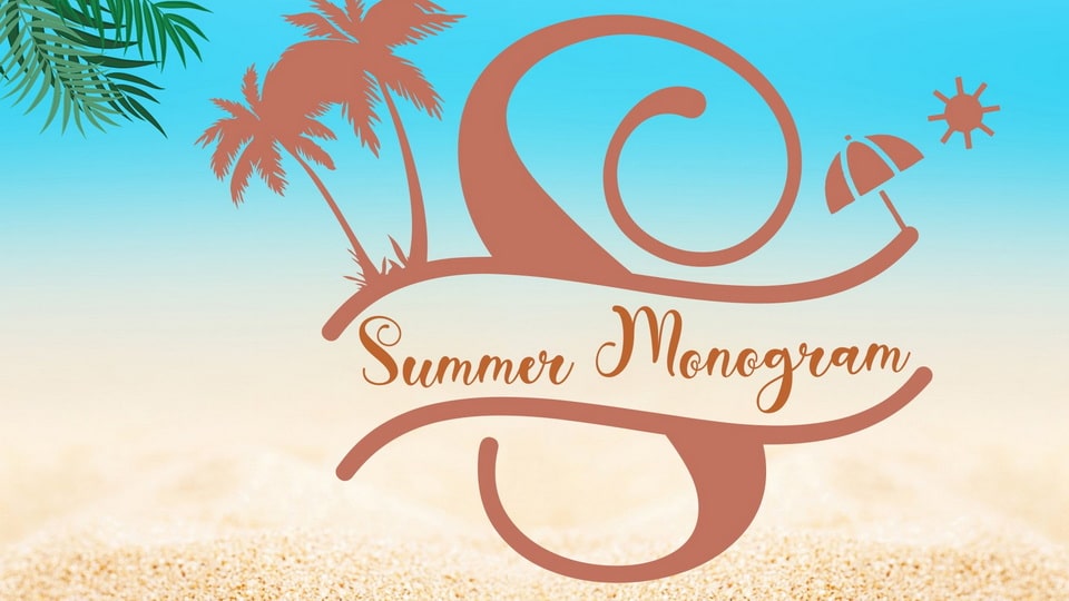 Summer Monogram