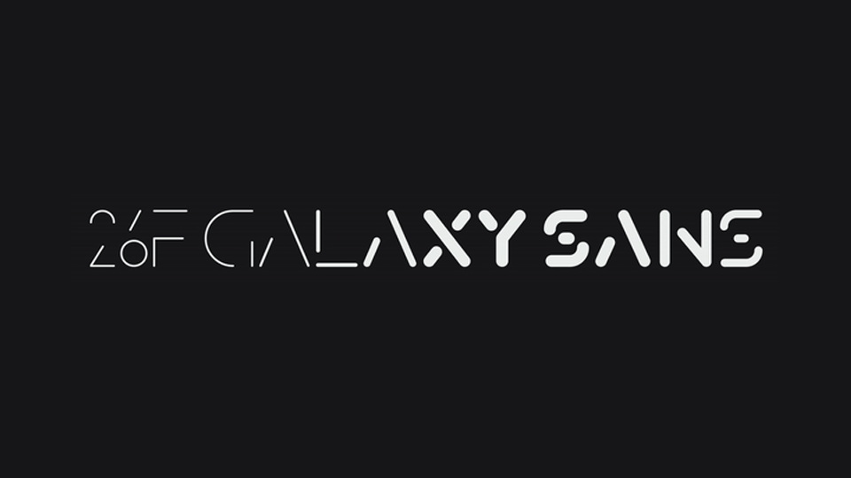 26F Galaxy Sans