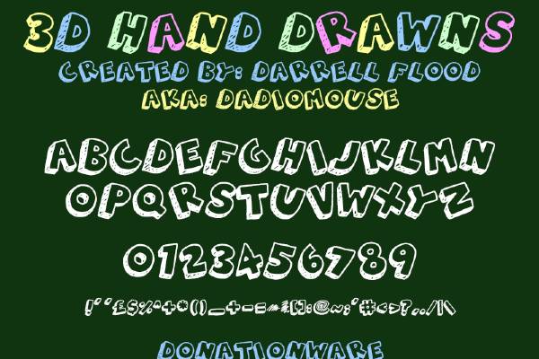 3D Font Generator