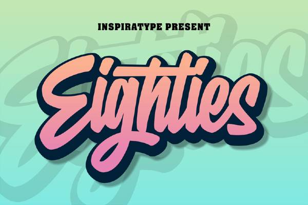 80s Font Generator