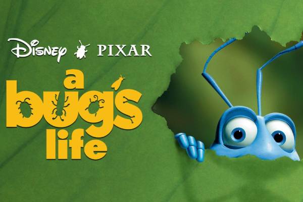 A Bug's Life font in use