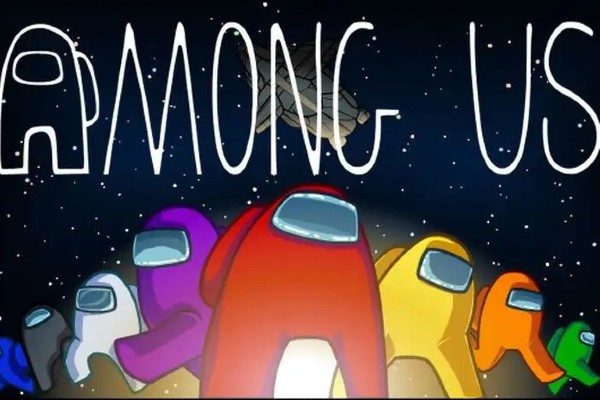 Among Us font in use