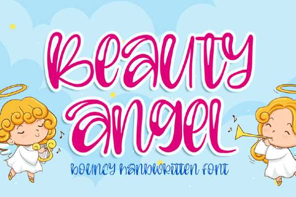 Angel Font Generator in use
