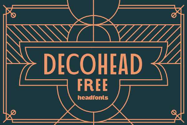 Art Deco Font Generator in use