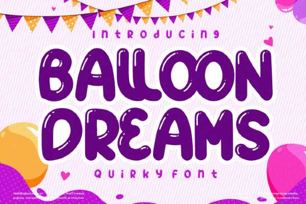 Balloon Font Generator