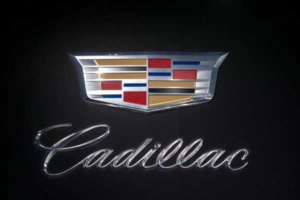 Cadillac font in use