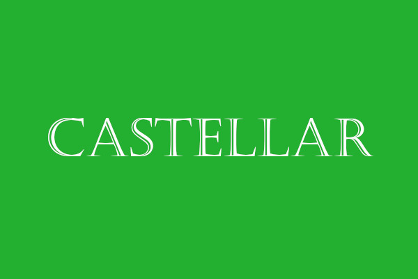 Castellar font