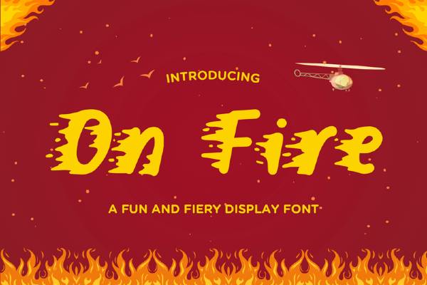 Flame Font Generator