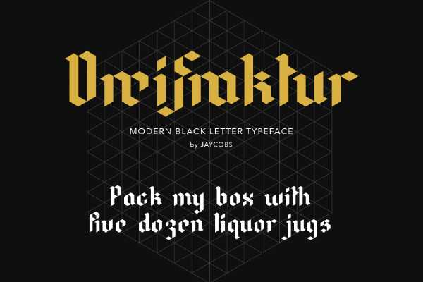 Germanic Font Generator