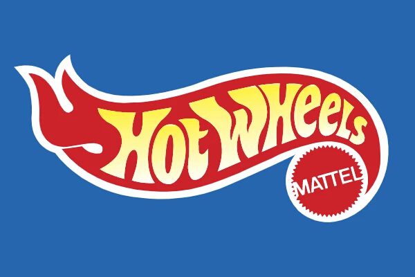 Hot Wheels font in use