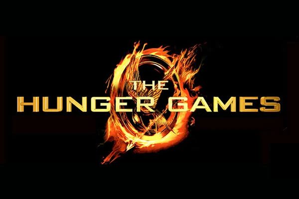 Hunger Games font in use