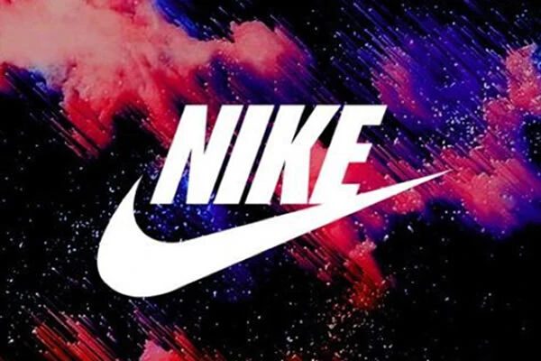 Nike font in use