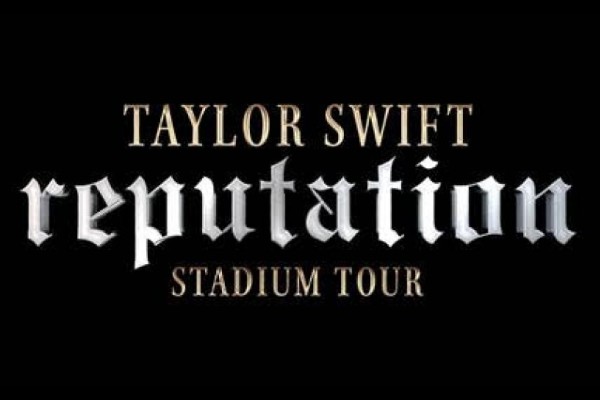 Reputation (Taylor Swift) font in use