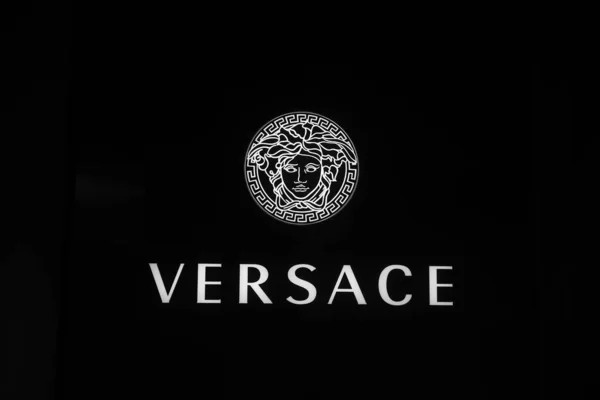 VERSACE font in use