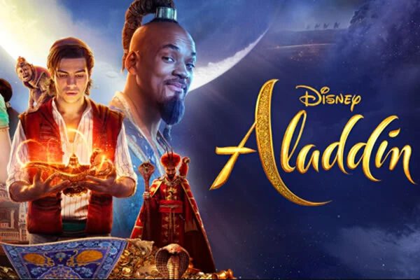 image of the official Aladdin font