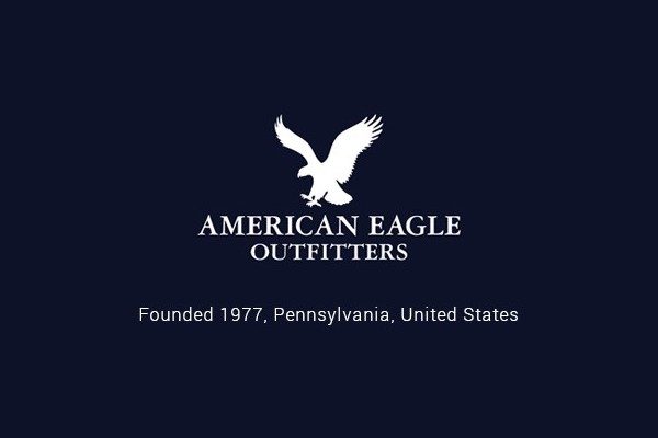image of the official American Eagle font