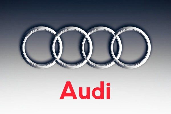 image of the official Audi font