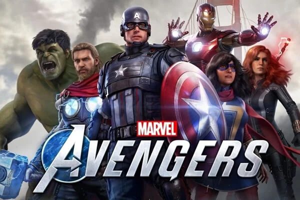 image of the official Avengers font