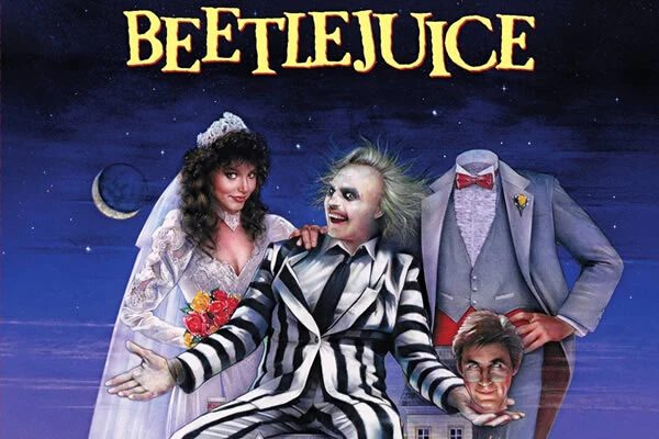 image of the official Beetlejuice font
