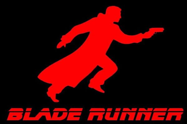 image of the official Blade Runner font