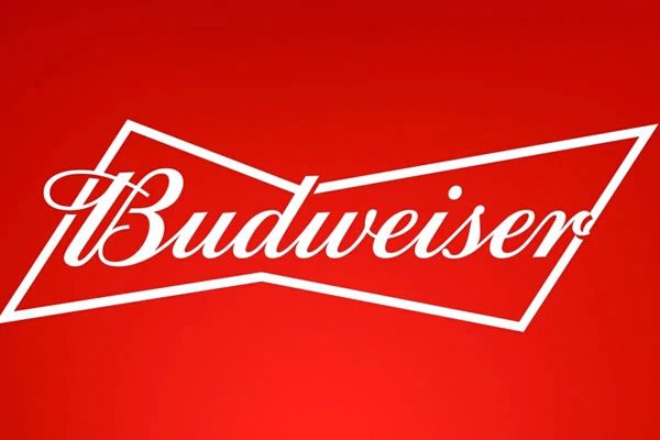 image of the official Budweiser font