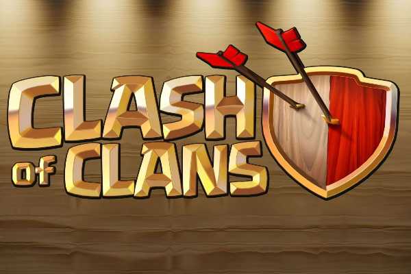 image of the official Clash Of Clans font