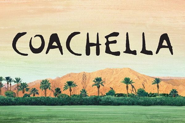 image of the official Coachella font