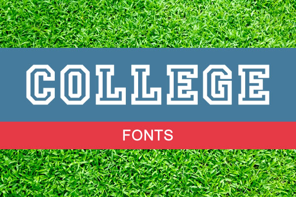 image of the official College fonts