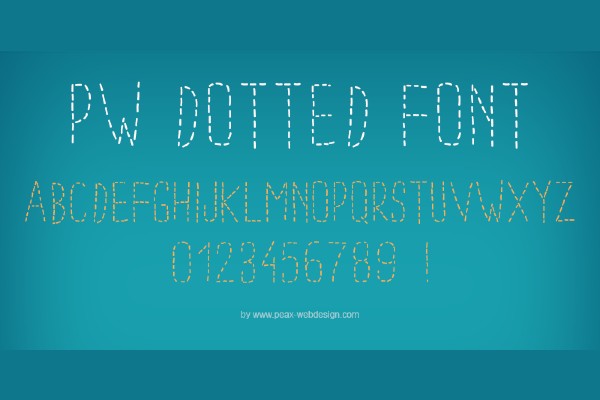 image of the official Dotted Font Generator