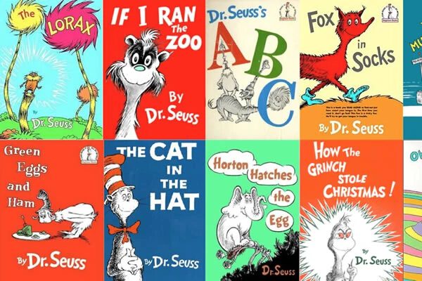 image of the official Dr Seuss font