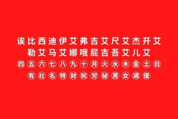 image of the official Chinese fonts