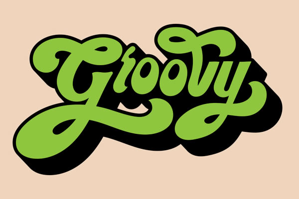image of the official Groovy fonts
