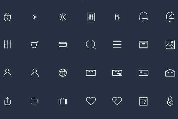 image of the official Icon fonts