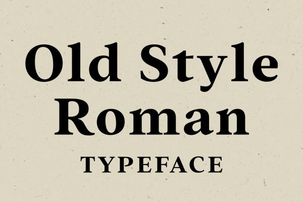 image of the official Roman fonts