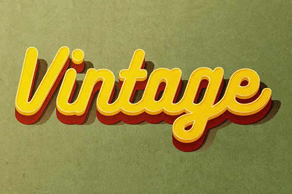 image of the official Vintage fonts