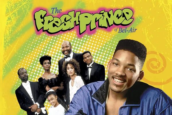 image of the official Fresh Prince of Bel Air font