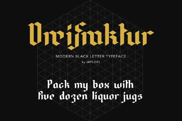 image of the official Germanic Font Generator
