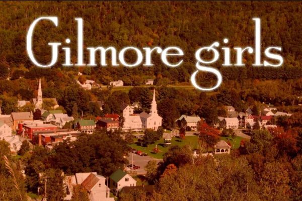 image of the official Gilmore Girls font