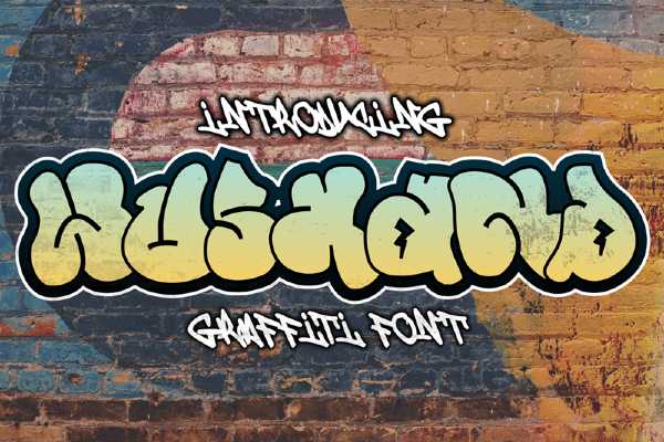 image of the official Graffiti fonts