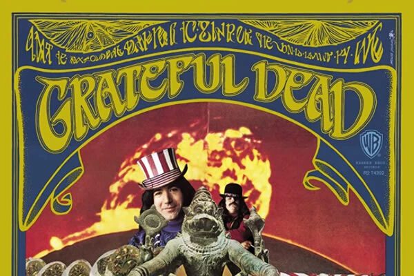image of the official Grateful Dead font