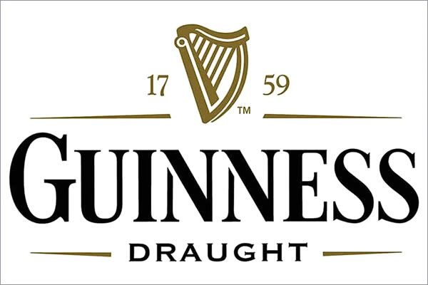 image of the official Guinness font