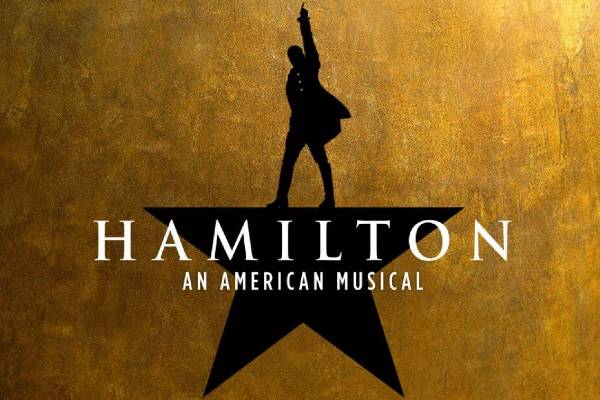 image of the official Hamilton (musical) font